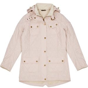NWT Barbour Arrow Quilted Hooded Jacket